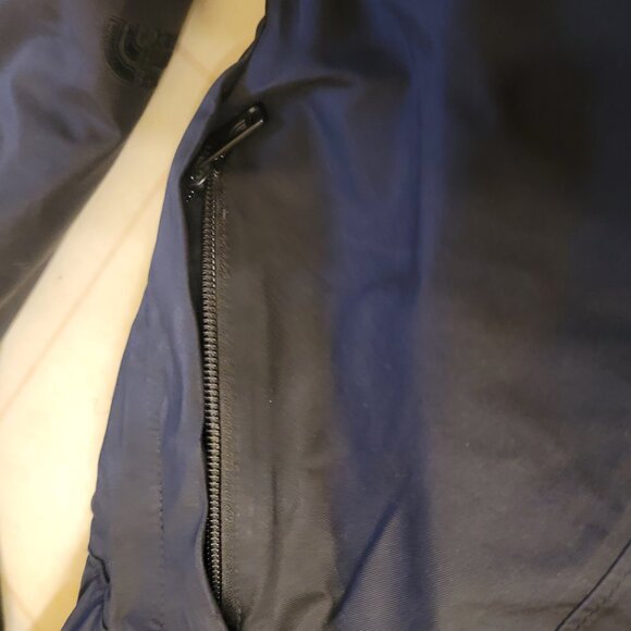 The North Face Black Goose Down HyVent Parka with Removable Faux Fur Hood Sz S-P - Picture 7 of 15